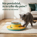 PuraPuzzle™ Interaktywna Miska Spowalniająca Jedzenie