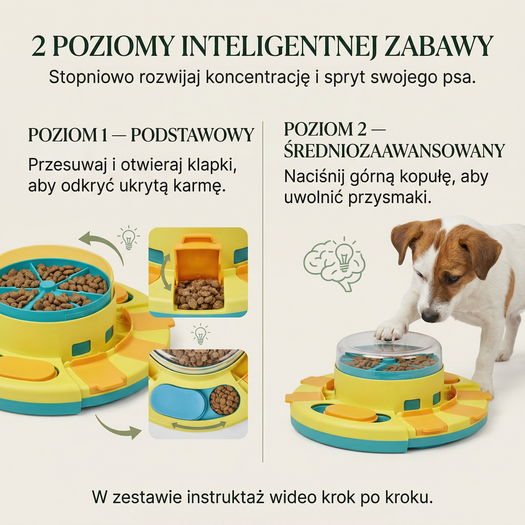 PuraPuzzle™ Interaktywna Zabawka Logicza
