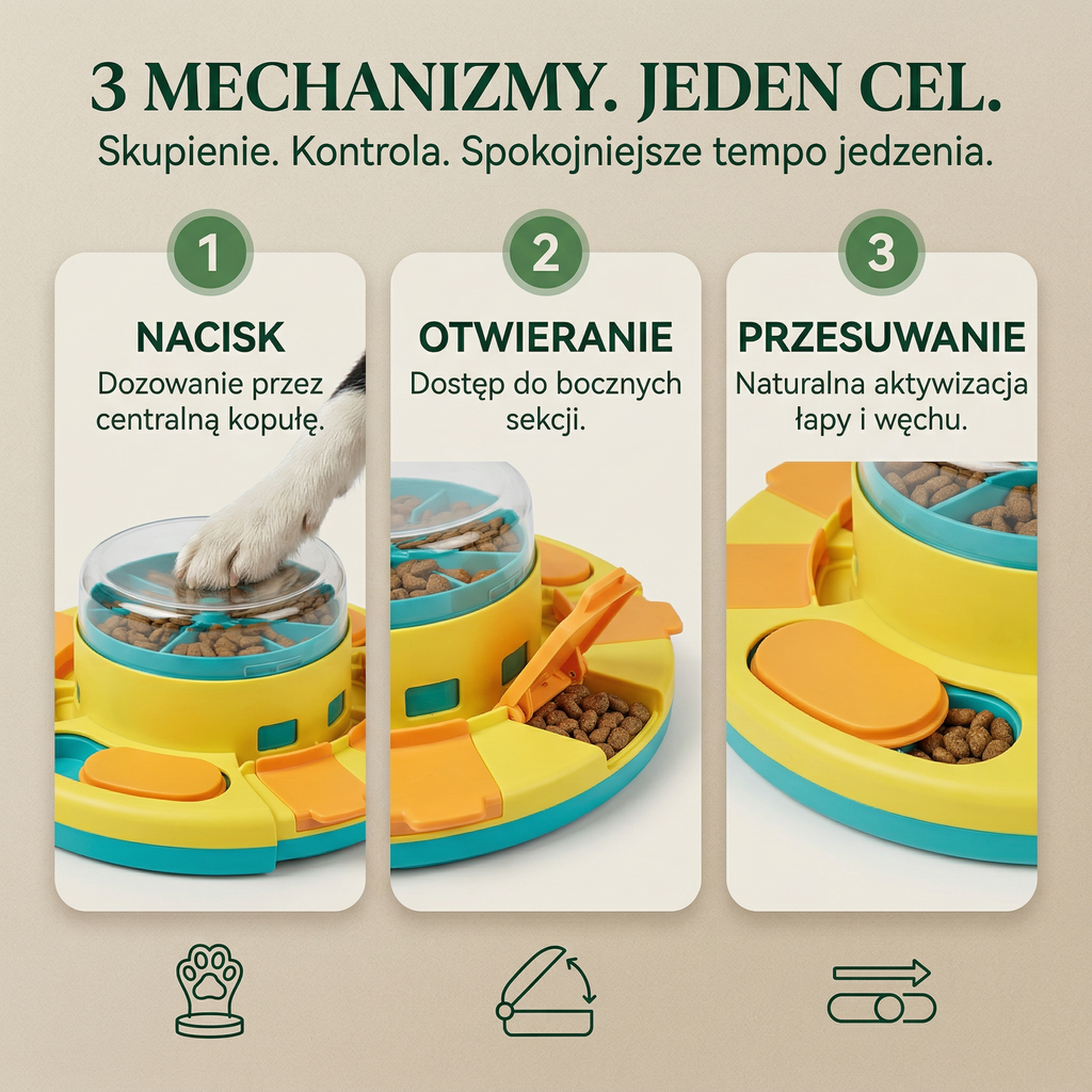 PuraPuzzle™ Interaktywna Zabawka Logicza