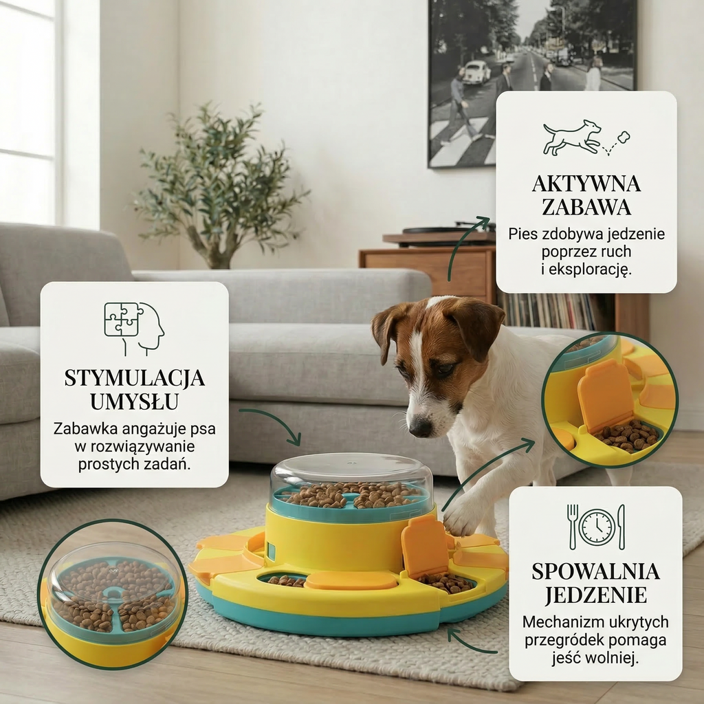 PuraPuzzle™ Interaktywna Zabawka Logicza