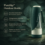 PuraSip™ Outdoor Bottle Butelka Turystyczna z Miską dla Psa